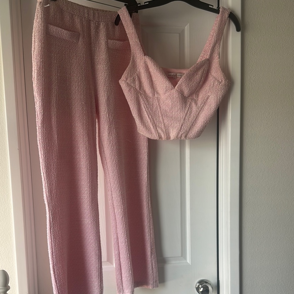 Endless Rose Tweed pant set
